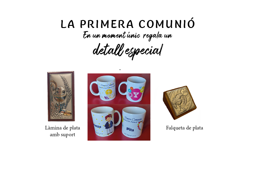 Regals primera comunio monestir valldonzella barcelona
