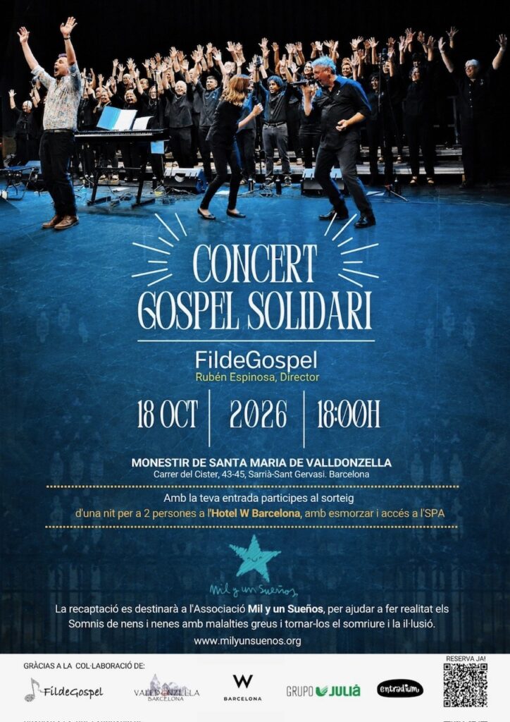 Concert Gospel Solidari - Monestir Valldonzella